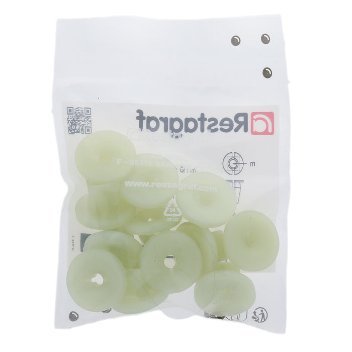 Restagraf- Plastic Nut Ø 4,8 mm Engine Undercover Mudguard (Pack of 12 Pieces)- Ford 6649923