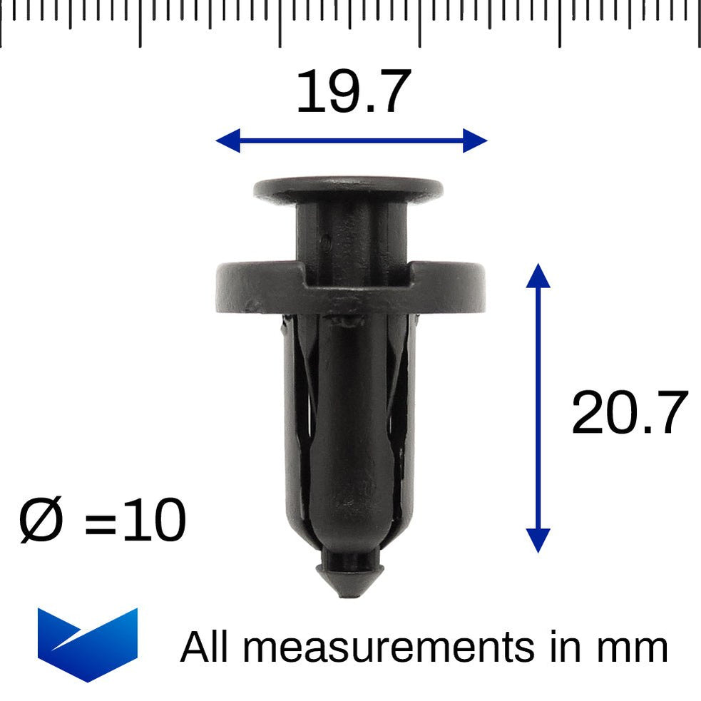 Honda Razor Clips Honda Car Trim Clips, Fixings & Fasteners — VehicleClips
