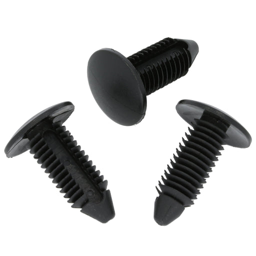 10mm Hole Fir Tree Clip, Black, Ford N804379S - VehicleClips