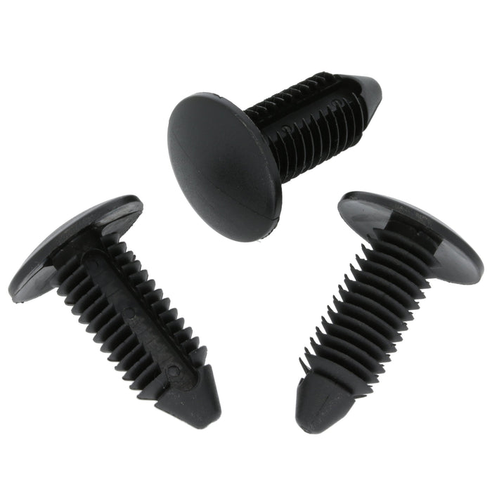 10mm Hole Fir Tree Clip, Black, Ford N804379S - VehicleClips