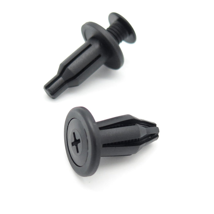 10mm Plastic Bumper Clips - Front & Rear Bumper Fasteners - Honda 91502 - SP0 - 003 - VehicleClips