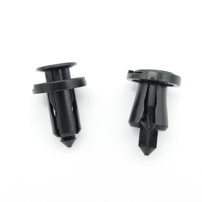 10mm Push Fit Plastic Rivet - Nissan Bumpers, Arches, Undertrays 01553 - 09241 - VehicleClips