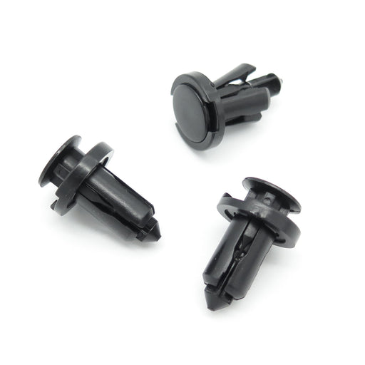 10mm Push Fit Plastic Rivet - Nissan Bumpers, Arches, Undertrays 01553 - 09241 - VehicleClips