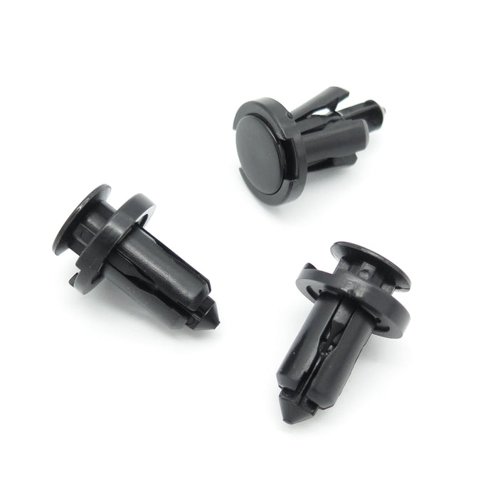 10mm Push Fit Plastic Rivet - Nissan Bumpers, Arches, Undertrays 01553 - 09241 - VehicleClips