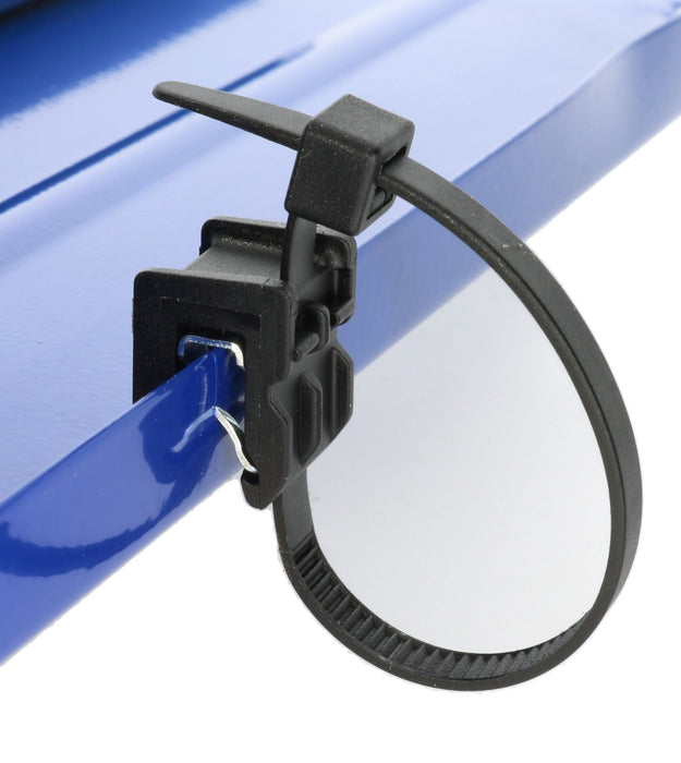 115mm Cable Tie with Edge Clip for Conduits, Loom and Hose - VehicleClips