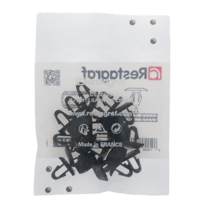 Restagraf- Weatherstrip Clip Ø 5,5 mm Bonnet Anti-Dust (Pack of 20 Pieces)- Toyota 9046708030 / 90467-08030