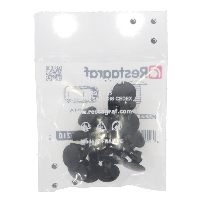 Restagraf- Trim Clip Ø 5 mm Bonnet Seal (Pack of 20 Pieces)- Toyota 9046707175 / 90467-07175