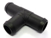 22mm Car Heater & Breather Hose Connector, T - piece, Nylon PA66 - VehicleClips