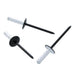 4mm Aluminium Rivet with Black Collar, Toyota 9026904047 , 90269 - 04047 - VehicleClips