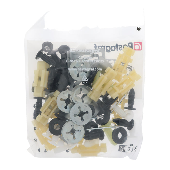 Restagraf Side Moulding Trims Fixings & Fasteners- Fitting Kit, 205 (03.1984 → 01.1994) gti, Peugeot 699444