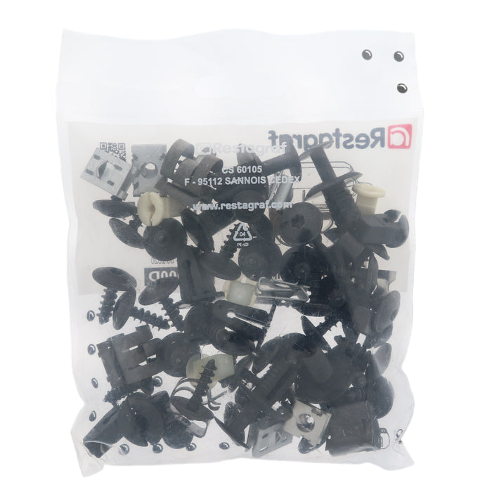 Restagraf Full Front Bumper Fixings & Fasteners- Fitting Kit, Leon (01.2013 → 06.2020) , Seat 5F0898623, 5F0 898 623
