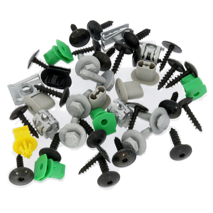 Restagraf Full Front Bumper Fixings & Fasteners- Fitting Kit, Corsa Corsa (11.2019 →) , Vauxhall 1681321180