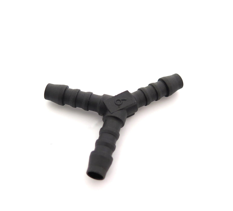 6mm Car Heater & Breather Hose Connector, Y - Piece, Nylon PA66 - VehicleClips