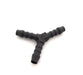 6mm Car Heater & Breather Hose Connector, Y - Piece, Nylon PA66 - VehicleClips