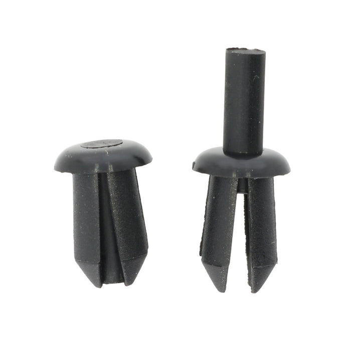 6mm Push Pin Plastic Rivet, BMW 51467002606, 51 46 7 002 606 - VehicleClips