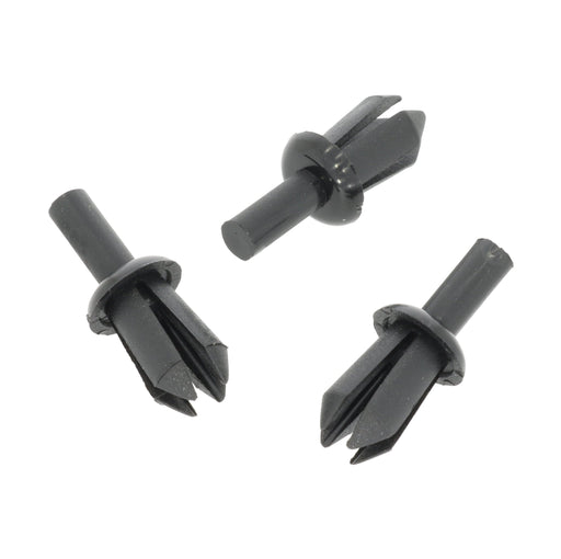 6mm Push Pin Plastic Rivet, BMW 51467002606, 51 46 7 002 606 - VehicleClips