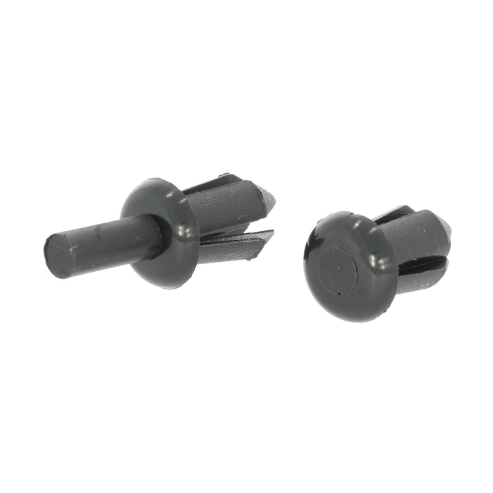 6mm Push Pin Plastic Rivet, BMW 51467002606, 51 46 7 002 606 - VehicleClips