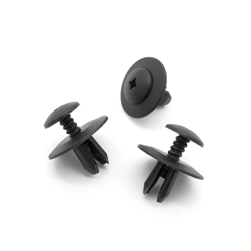 Fixations à vis en plastique pour pare-chocs de voiture, garde-boue Fixations à vis en plastique pour pare-chocs de voiture, garde-boue