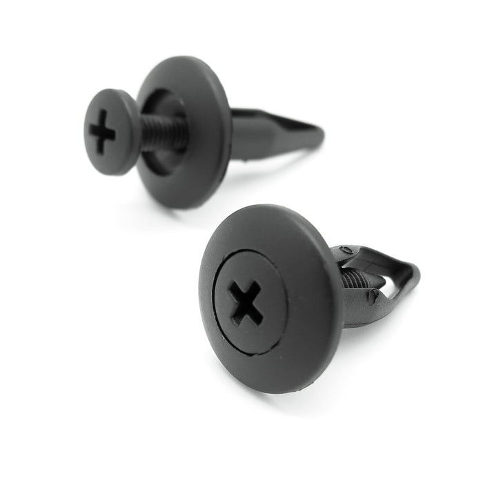 7mm Plastic Screw Rivet, Jaguar C2S9354020 - Trim Clip for Wheel Arches, Sill Mouldings & Other Trims - VehicleClips