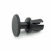 8mm Push Fit Black Plastic Rivet for Bumpers, Grilles & Trims, Mercedes A0009917240, A 000 991 72 40 - VehicleClips