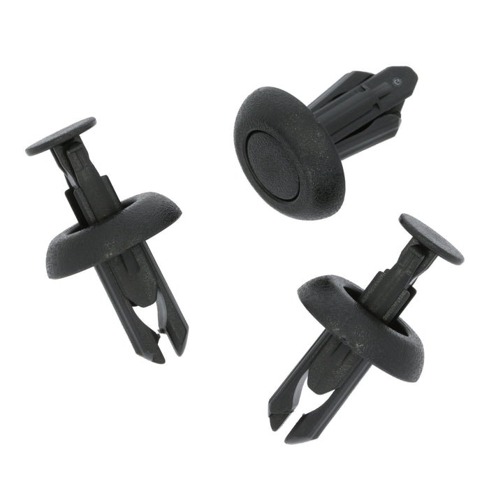 8mm Push Fit Black Plastic Rivet, Toyota 9046708226, 90467 - 08226 - VehicleClips