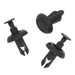 8mm Push Fit Black Plastic Rivet, Toyota 9046708226, 90467 - 08226 - VehicleClips