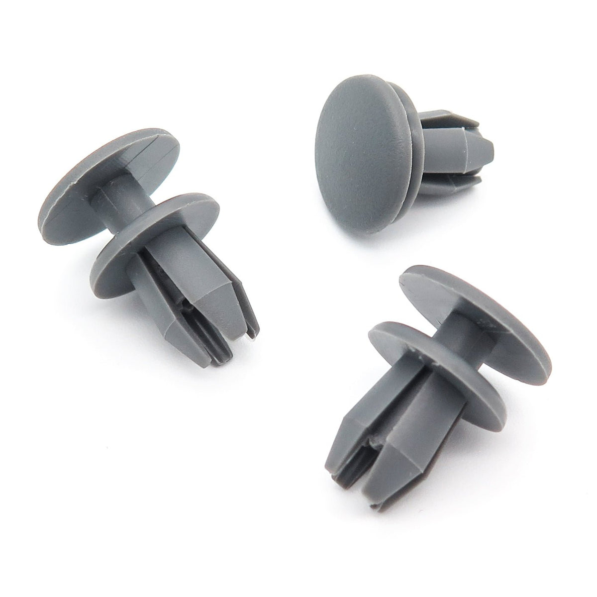 8200450985 Rivets 8mm Push Fit Plastic Rivet, Grey, BMW 51498237075 — VehicleClips