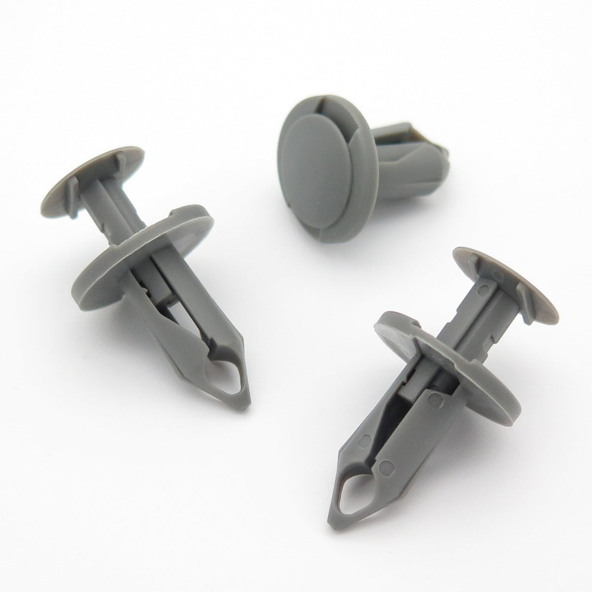 Vw Plastic Rivot 8mm Push Fit Rivets- Perfect for Volkswagen Van Linings, Mid-Grey ...