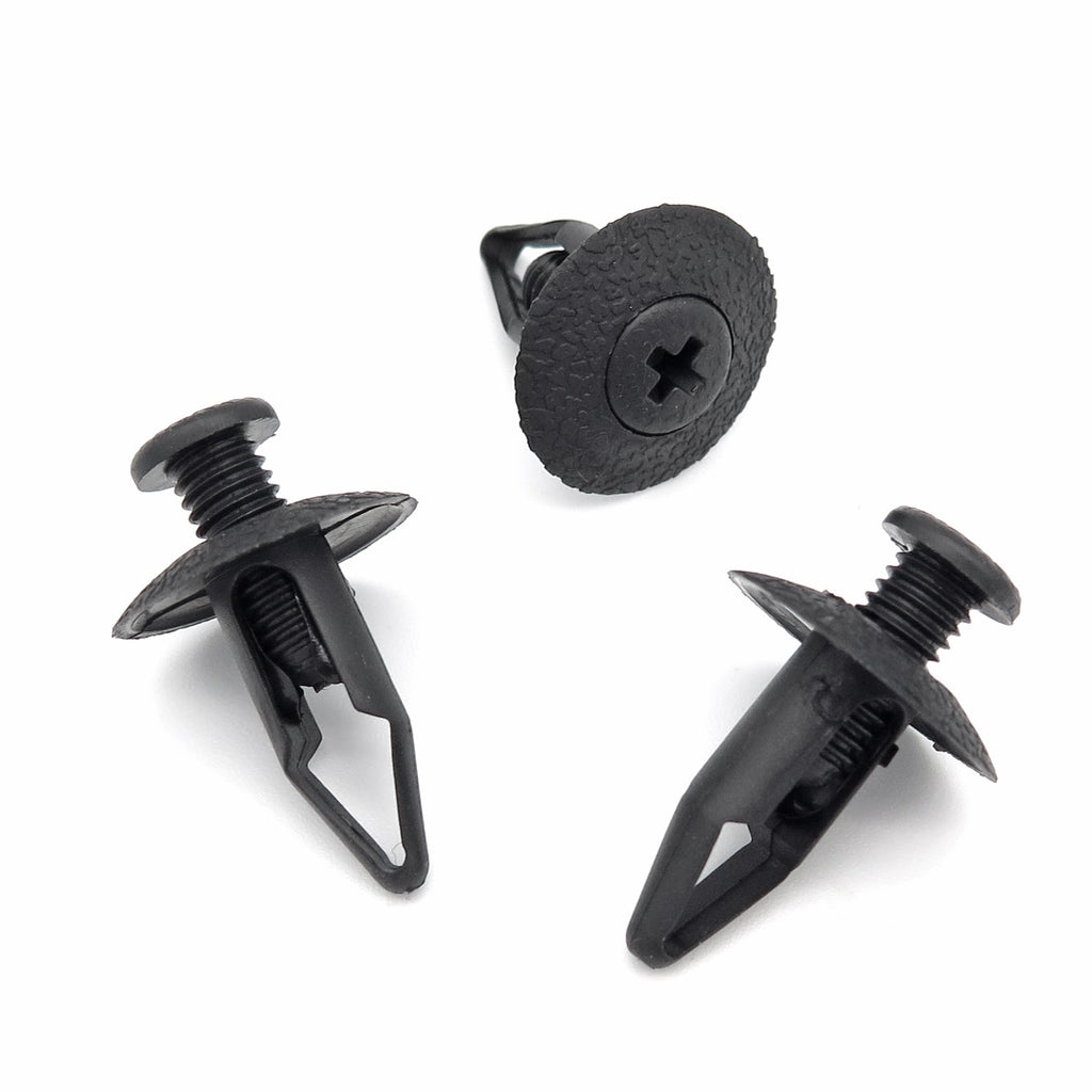 8mm Screw Fit Plastic Rivets, Mazda H38068885 / H38168885