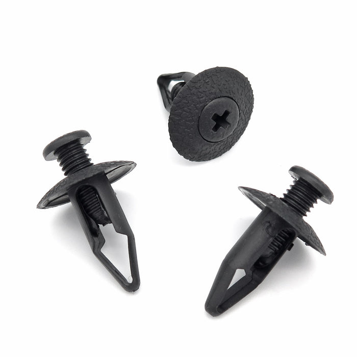 8mm Screw Fit Plastic Rivets, Mazda H38068885 / H38168885 - VehicleClips