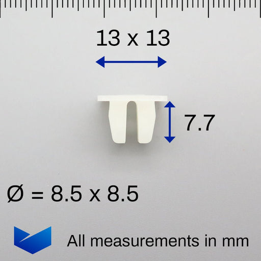 8mm Screw Grommet for Bumpers & Wheel Arches, Honda 90682 - SB0 - 003 - VehicleClips