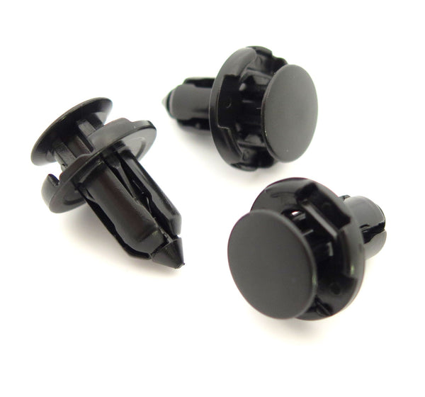 9mm Push Fit Plastic Clips for Bumpers, Undertray, Sills & Grille - Mitsubishi MR200300 - VehicleClips