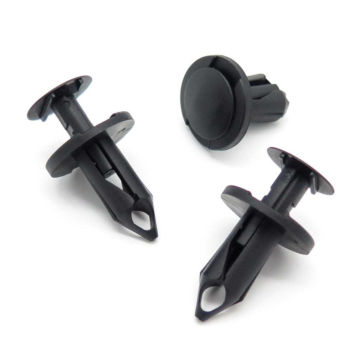 9mm Push Fit Rivets- Perfect for Volkswagen Van Linings, Black