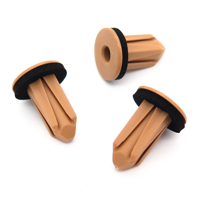 9x9mm Screw Grommet for Bumpers, Mini 51127461407 - VehicleClips