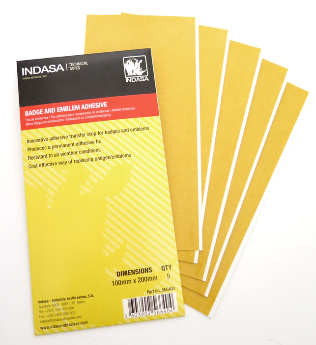 Indasa Professional Car Badge & Emblem Adhesive