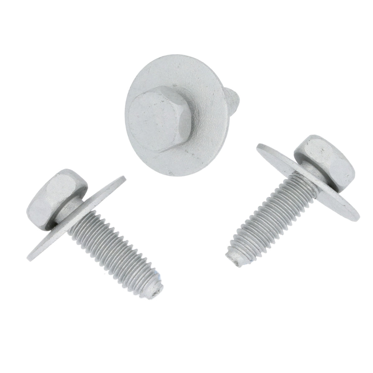 M6 x 18mm Bolt with Captive Washer, Mazda 9KDB00616 — VehicleClips