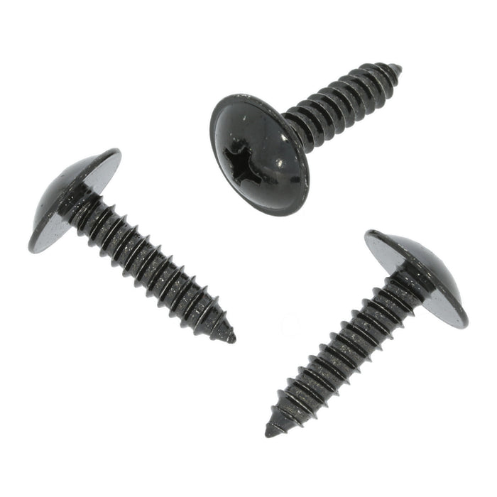 Black Body Screw for Wheel Arch Linings & Side Skirt Trim Panels, Kia 1249306257E