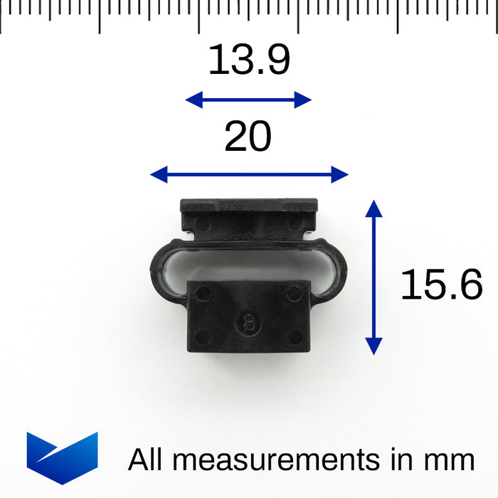 Heavy Duty Fastener Insert, Twist Lock Receiver, BMW 07149321590