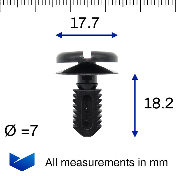 Trim Panel & Storage Compartment Catch, Porsche 99950752940