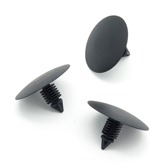 Plastic Fir Tree Clip, Black, Dacia 7703077090