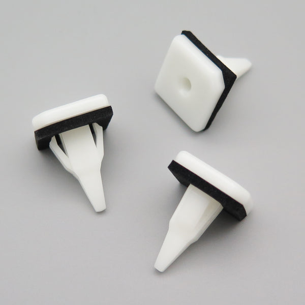 Mitsubishi Plastic Trim Clip- For Sill Mouldings, Side Skirts, Rocker Covers- MB361578