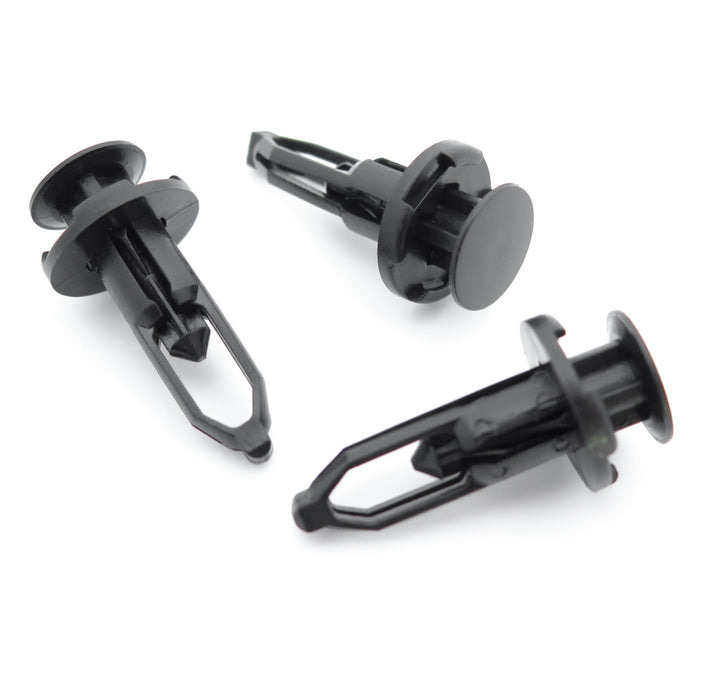 9mm Push Fit Plastic Rivet, Black, BYD 1024588200