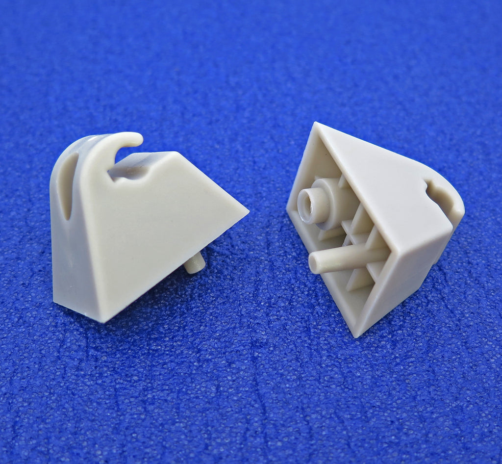 アクセサリー RU3284 Sun Visor Clips, Grey, Vauxhall / Opel, 90332334 — VehicleClips