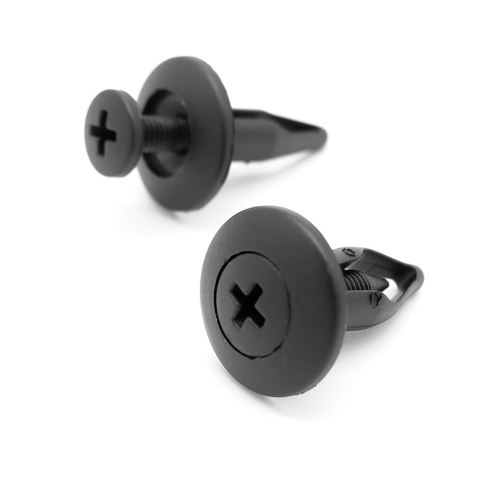 Rivet à vis en plastique 7 mm, Jaguar C2S9354020 - Clip de garniture pour passages de roue, moulures de seuil et autres garnitures