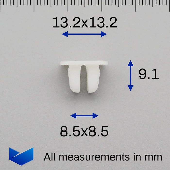 10x White Plastic Universal Expanding Locking Nuts Screw Grommets Fits VW, Audi | UK 10x White Plastic Universal Expanding Locking Nuts Screw Grommets Fits VW, Audi | UK