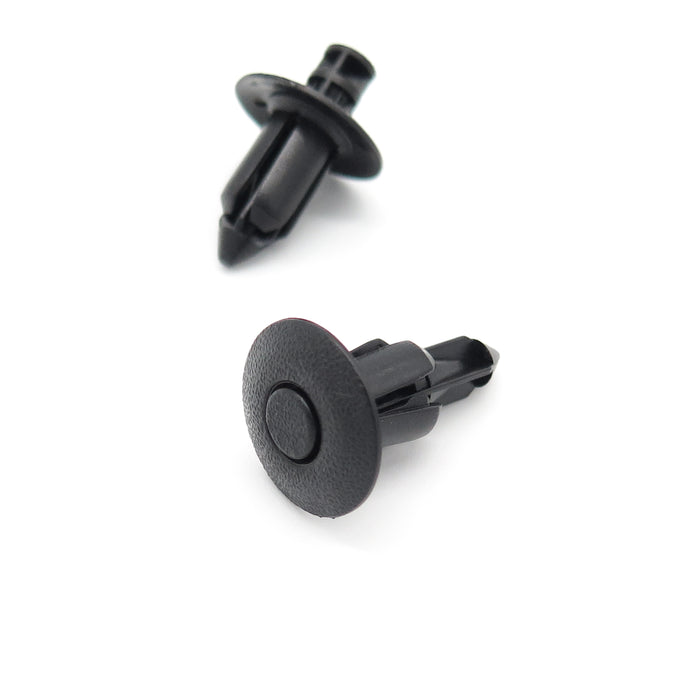 8mm Push Fit Expanding Plastic Rivet, Black, BYD 1055497600