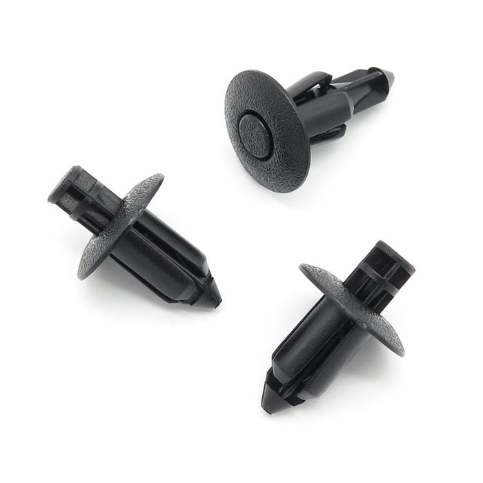 8mm Push Fit Expanding Plastic Rivet, Black, BYD 1055497600