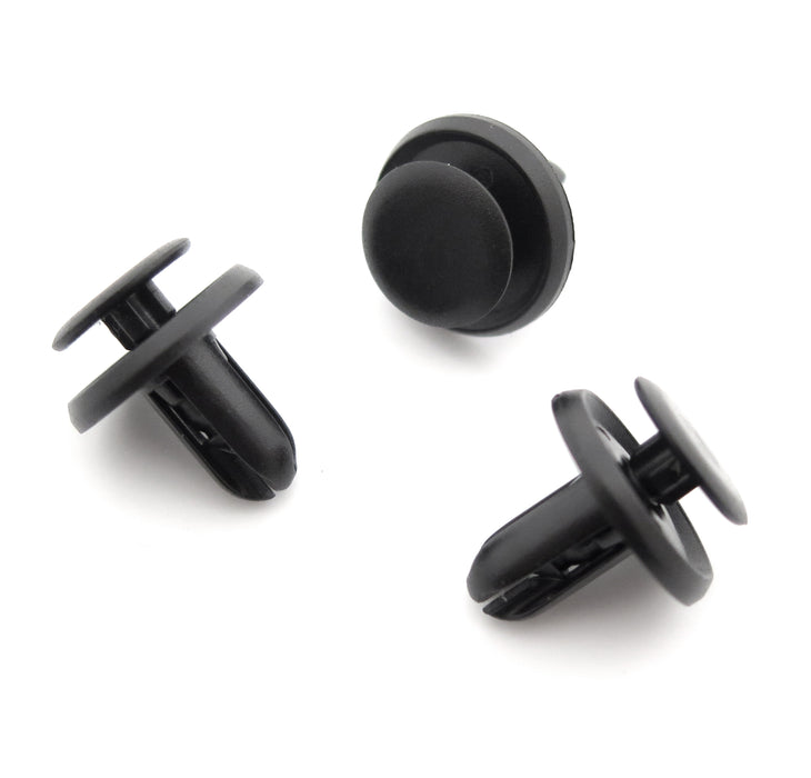 6mm Push Fit Plastic Trim Clips for Mitsubishi - MR288150, MR655523