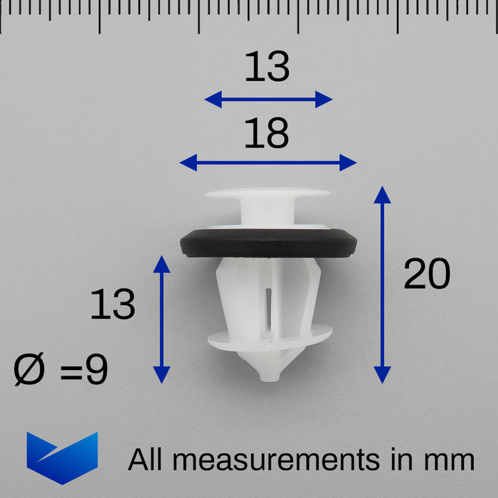 Toyota Door Card & Interior Trim Panel Clips- 67773-0E020