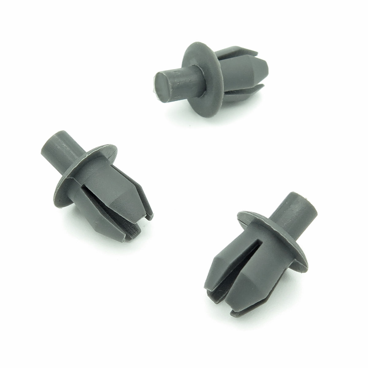 8mm Grey Plastic Rivet, Volkswagen N0385501 — VehicleClips